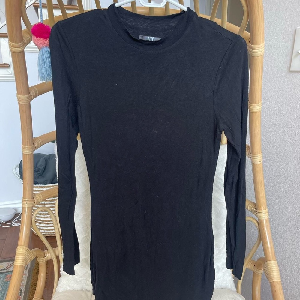 Long sleeve mini dress - great with boots for going out!
